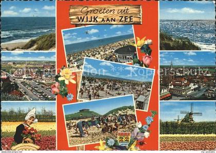 Wijk aan Zee Strand Windmuehle Tracht