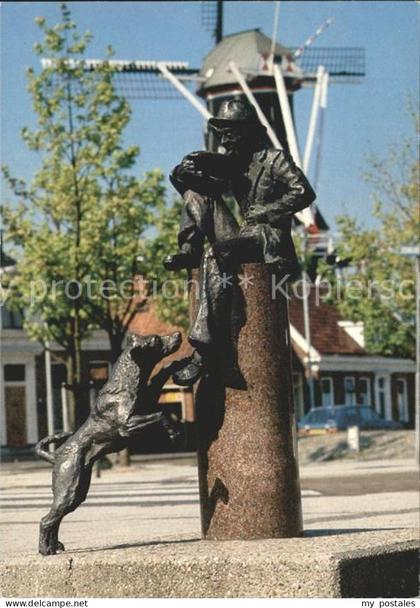 Winschoten De Tellerlikker Plastik und Windmuehle