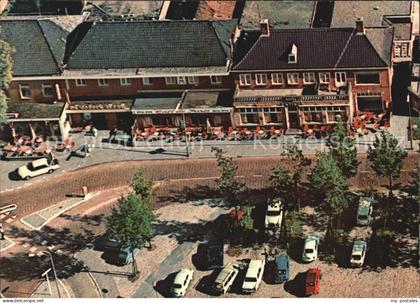 Zuidlaren De Gouden Leeuw NV Hotel Rest Enting Cafe Rest Brinkzich Fliegeraufnah