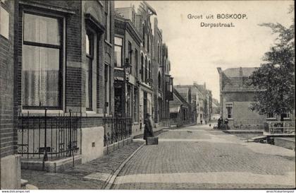 CPA Boskoop Alphen aan den Rijn Südholland Niederlande, Dorpsstraat