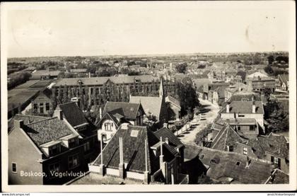 CPA Boskoop Alphen aan den Rijn Südholland Niederlande, Vogelvlucht, Stadt aus der Vogelschau
