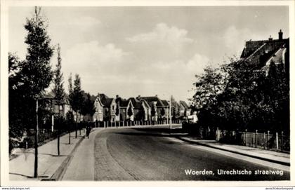 CPA Woerden Utrecht Niederlande, Utrechtsche Straatweg