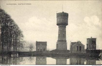 CPA Woerden Utrecht Niederlande, Wasserturm
