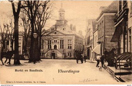 CPA Vlaardingen - Markt en Raadhuis NETHERLANDS (714226)