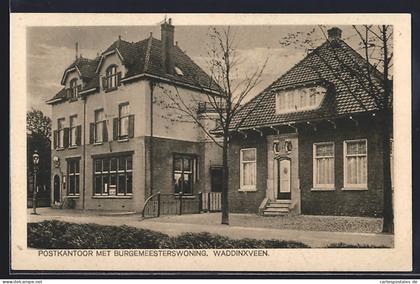 AK Waddinxveen, Postkantoor met Burgemeesterswoning