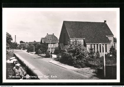 AK Wierden, Paralelweg met Ger. Kerk