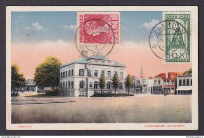 Vintage Postcard Netherlands Zaandam