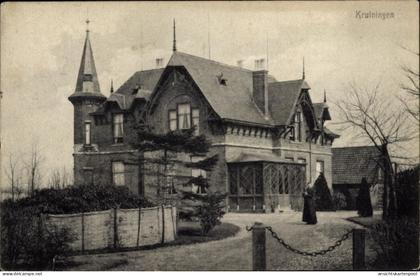 CPA Kruiningen Zeeland Niederlande, Villa