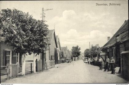 CPA Stavenisse Zeeland Niederlande, Achterweg