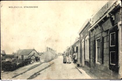 CPA Stavenisse Zeeland Niederlande, Molendijk