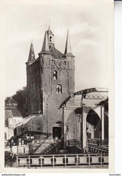 AK 1956 ZIERIKZEE, Zuidhavenpoort - gelaufen