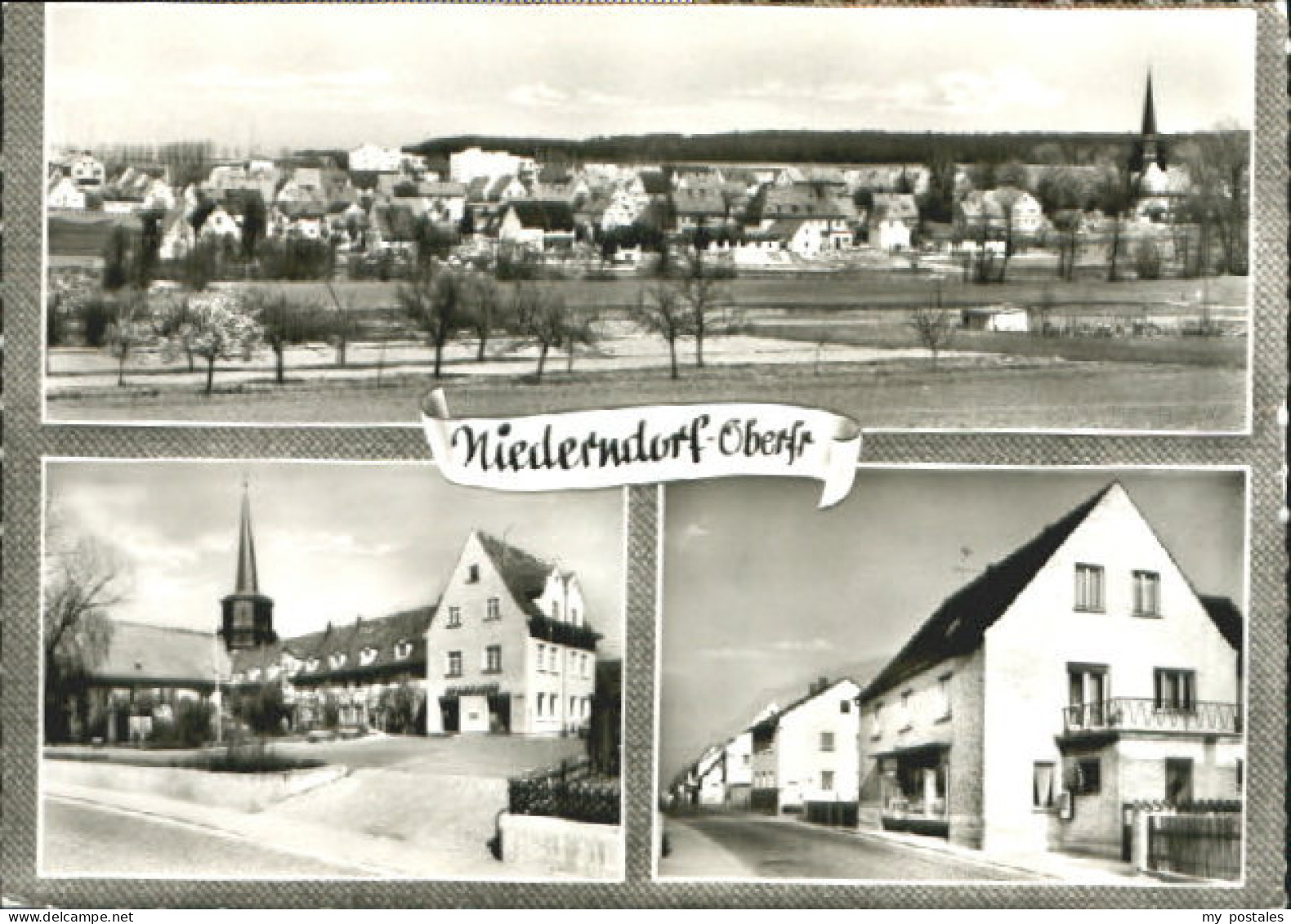 Niederndorf Herzogenaurach Niederdorf-Oberfr Friseur x 1959