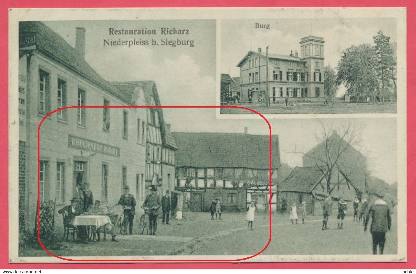 Niederpleiss b. Siegburg -  Nordrhein-Westfalen  Allemagne  :  Restauration Richarz und Burg