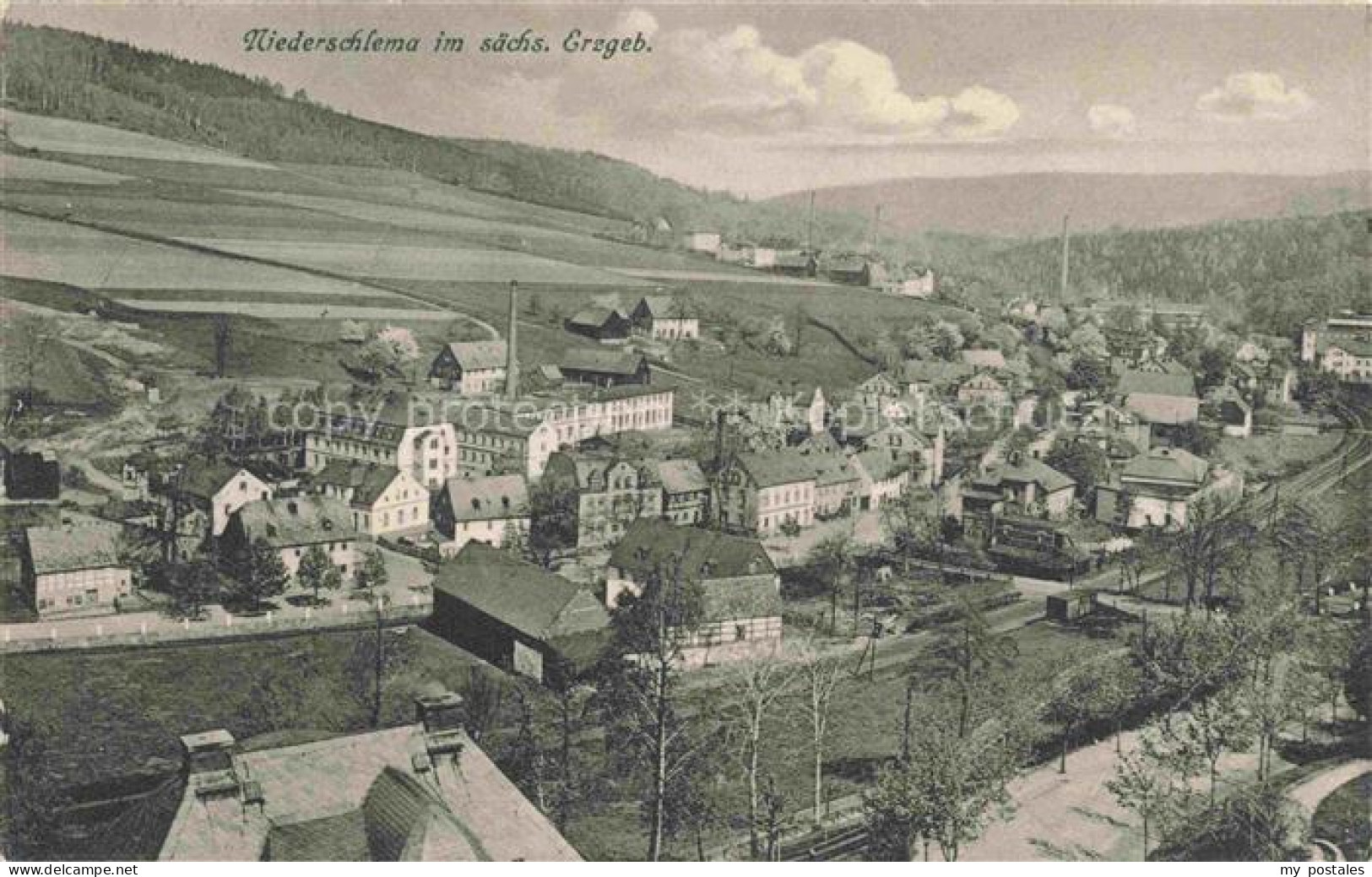 Niederschlema Bad Schlema Erzgebirgskreis Sachsen Panorama