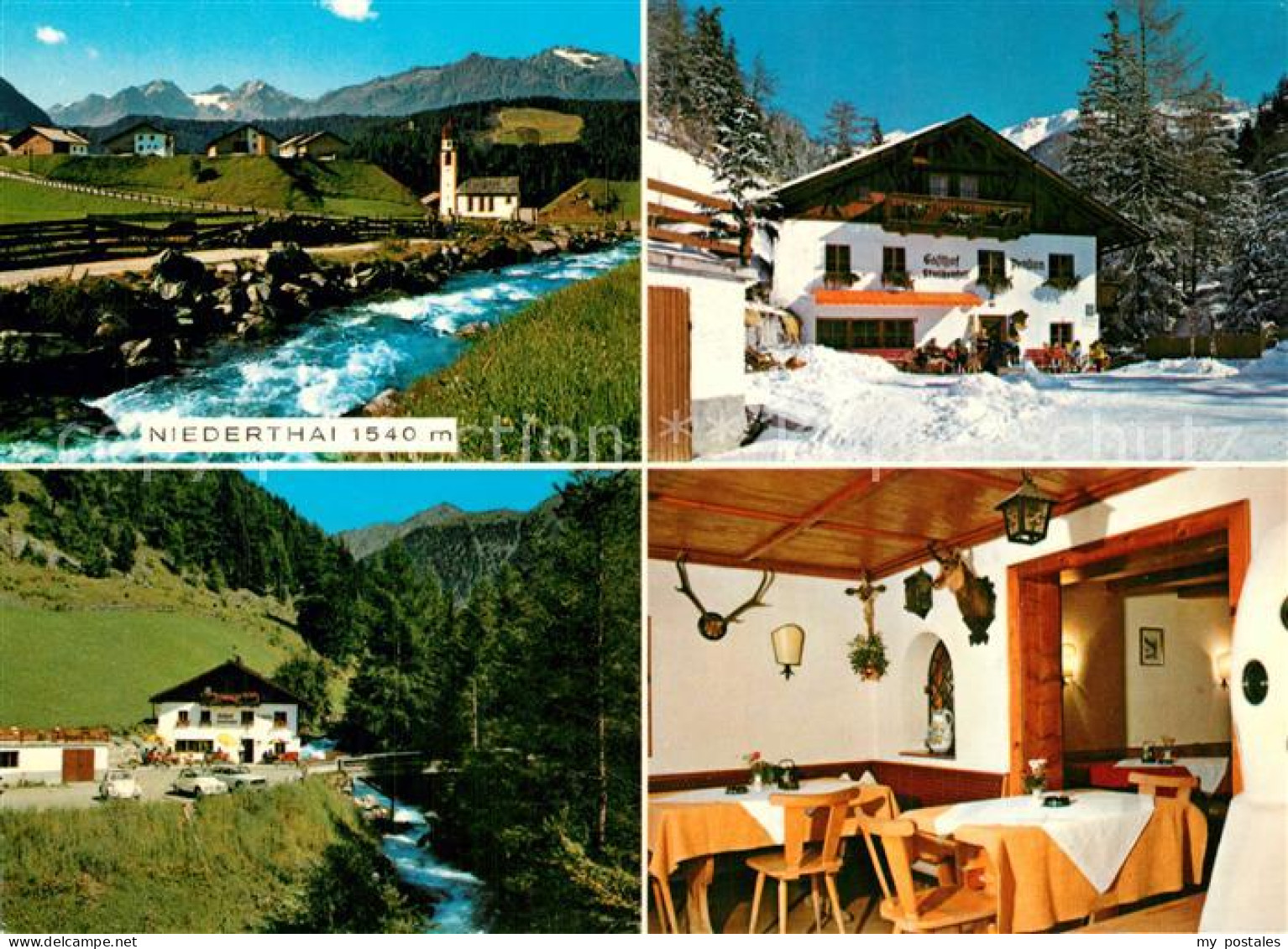 Niederthai Umhausen Tirol Berggasthof Pension Stuibenfall