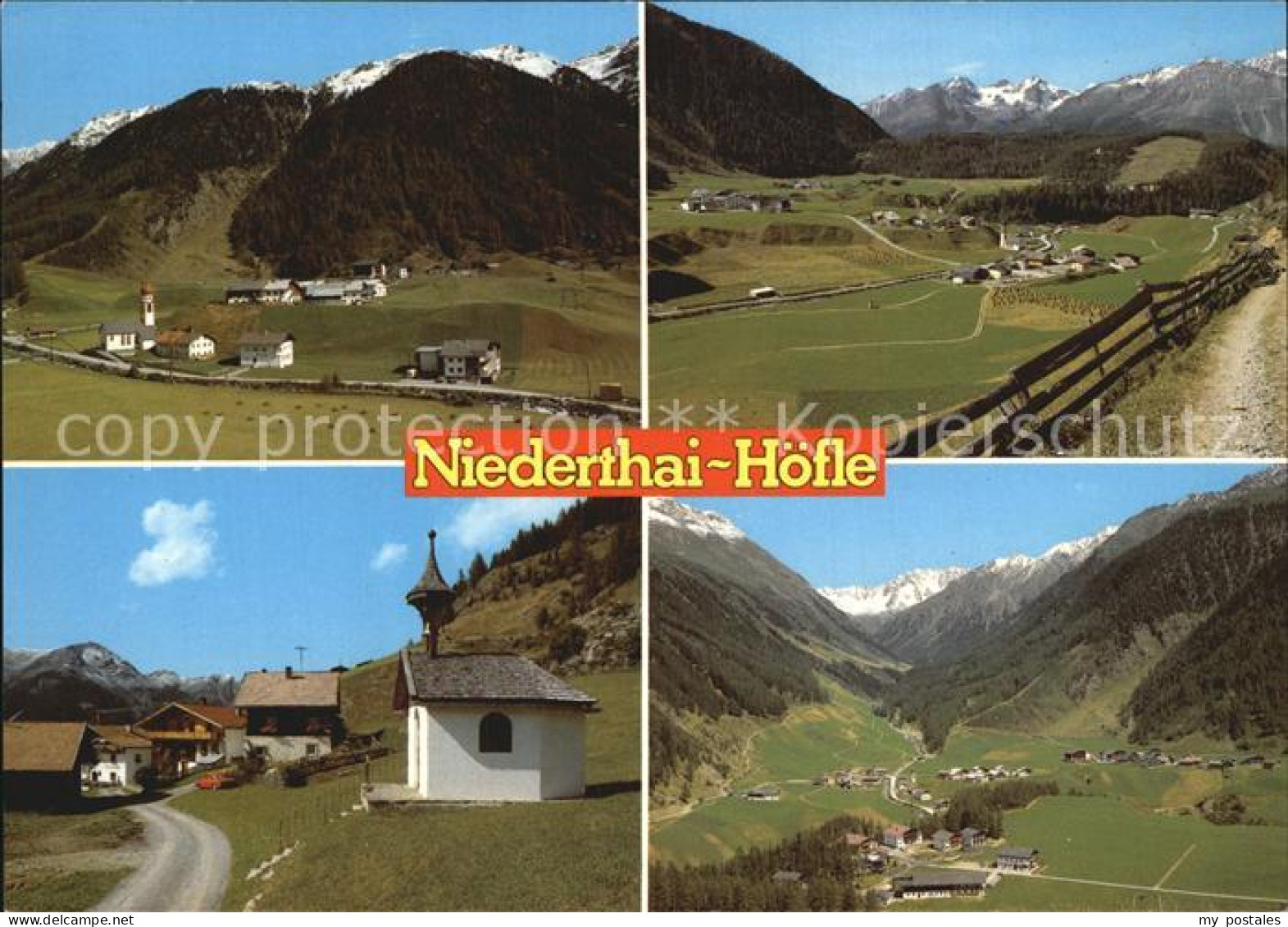Niederthai Umhausen Tirol Geigenkamm Hoefle