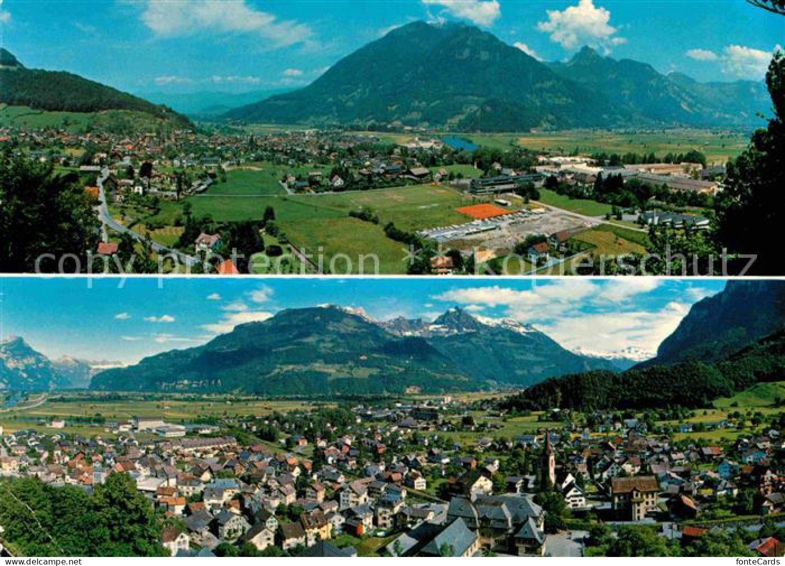 Niederurnen Fliegeraufnahme