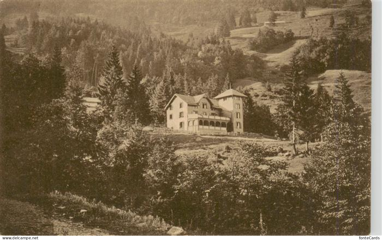 Niederurnen GL Basler Ferienheim auf der Alp Morgenholz