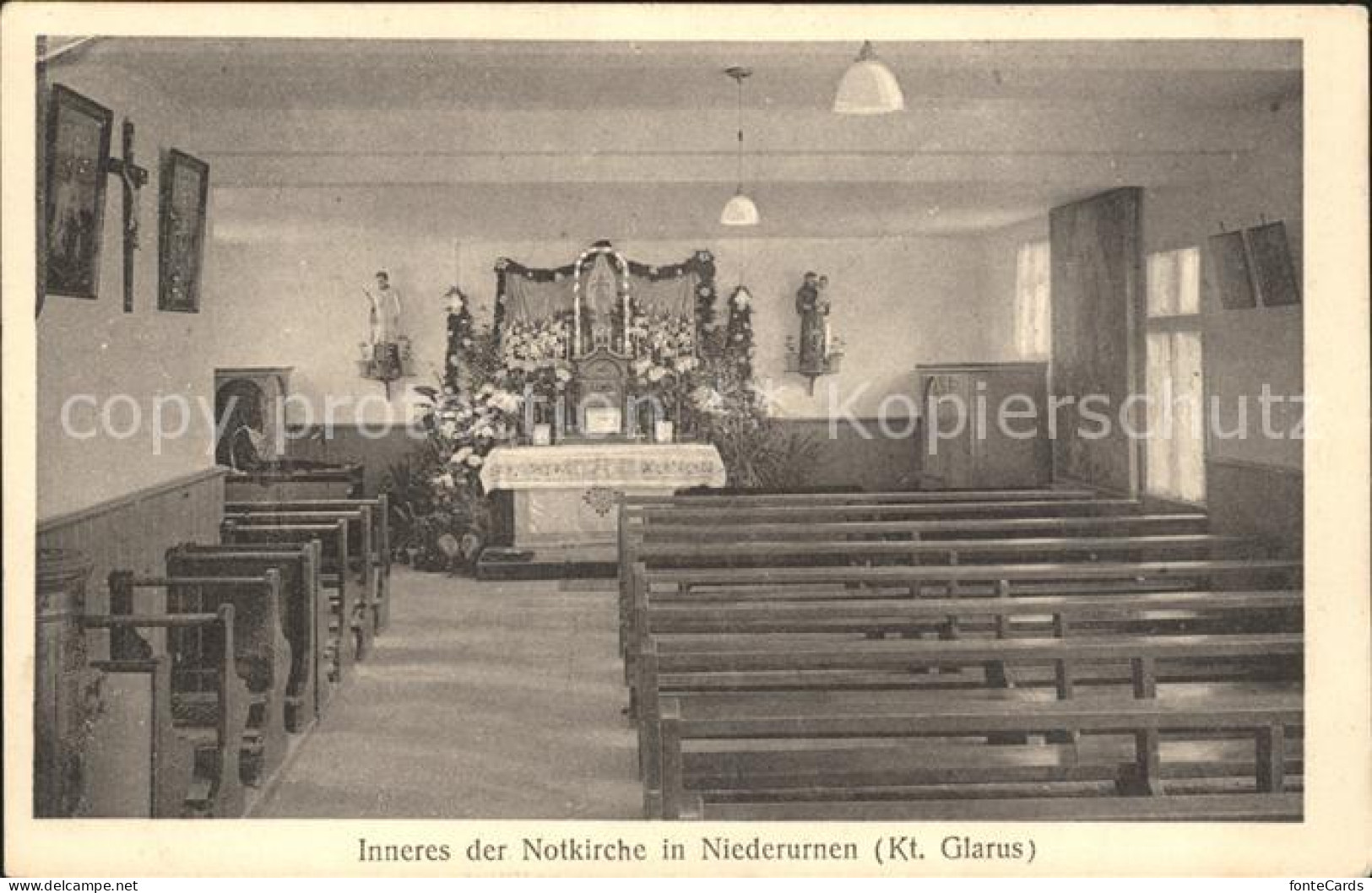Niederurnen Inneres Notkirche