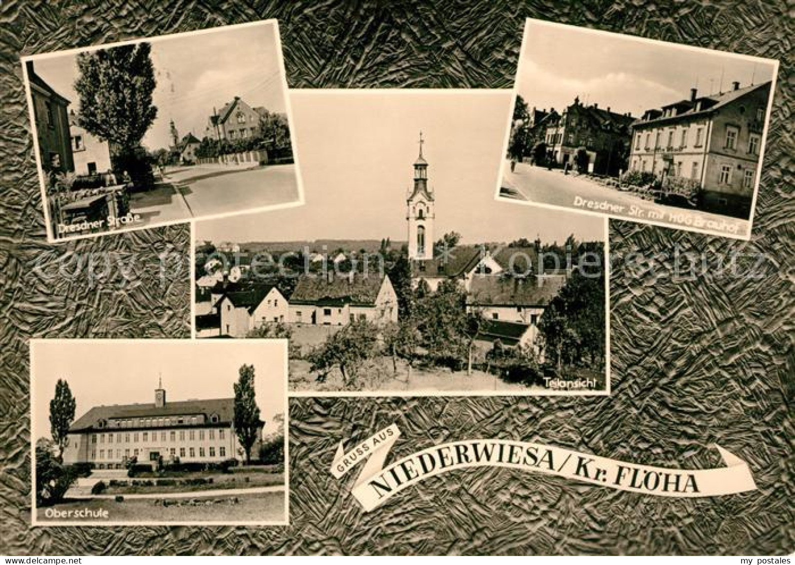 Niederwiesa Dresdner Strasse HOG Brauhof Oberschule Teilansicht