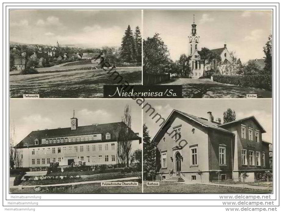 Niederwiesa - Foto-AK Grossformat