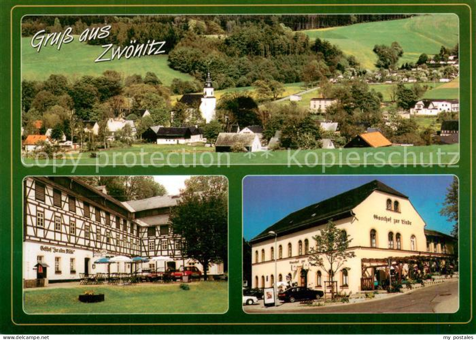 Niederzwoenitz Zwoenitz Panorama Gasthof Zur alten Muehle
