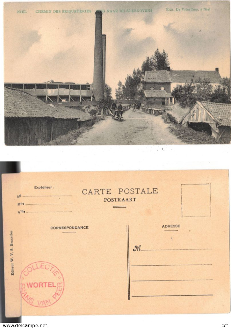 Niel  Chemin des Briqueteries  Weg naar de steenovens  Edit De Vries   BRIQUETERIE