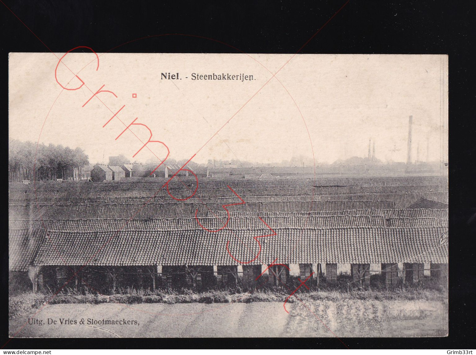 Niel - Steenbakkerijen - postkaart