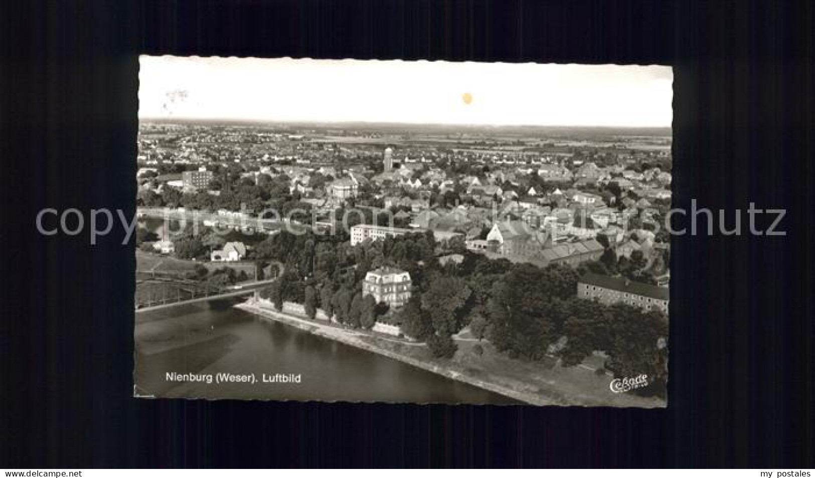 Nienburg Weser Fliegeraufnahme