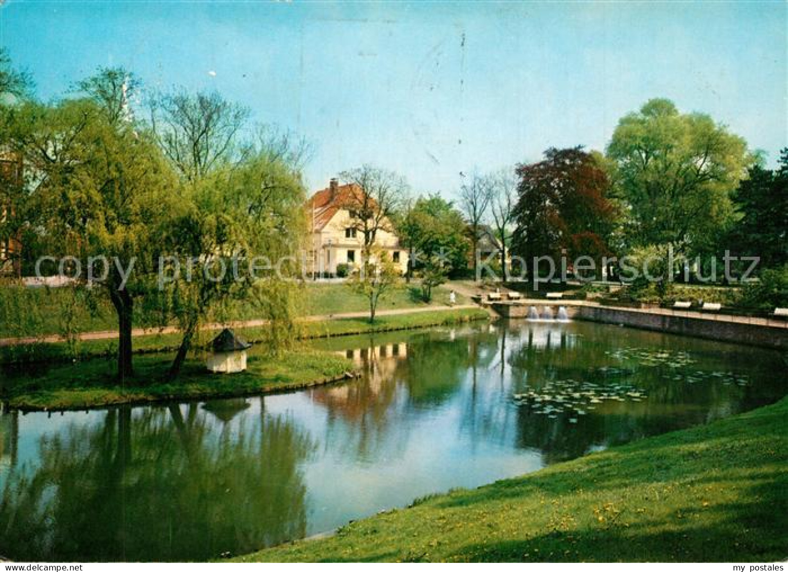 Nienburg Weser Parkanlagen Stadtgraben