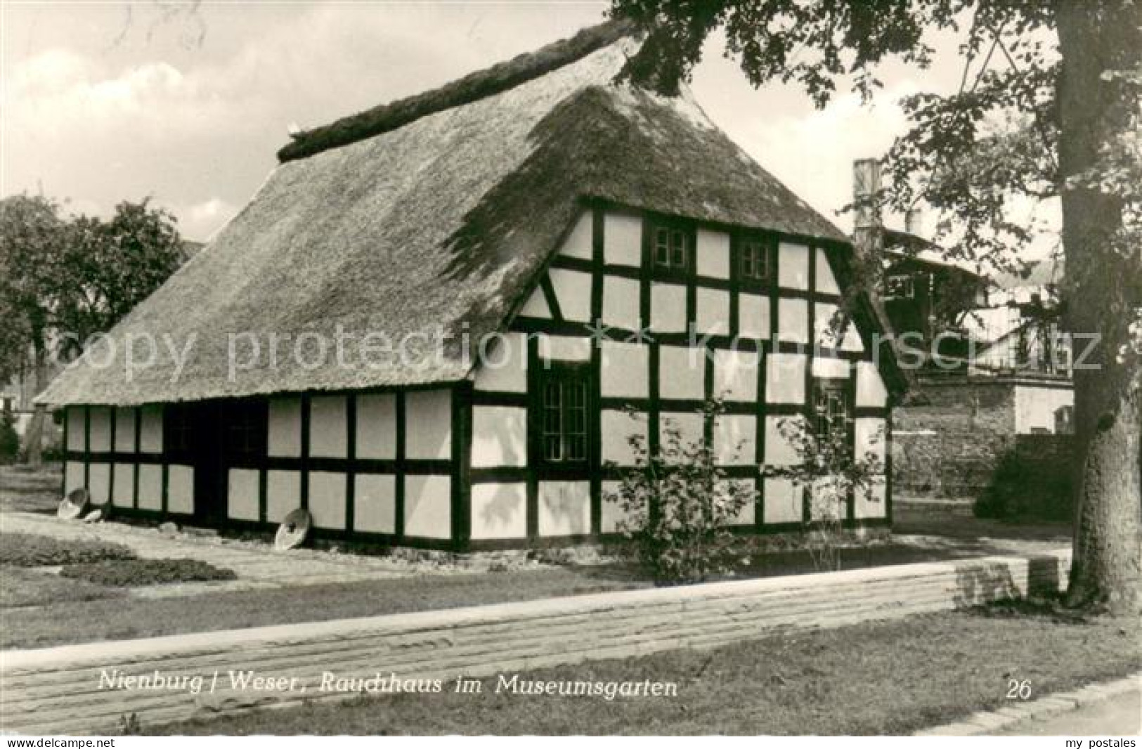 Nienburg Weser Rauchhaus im Museumsgarten