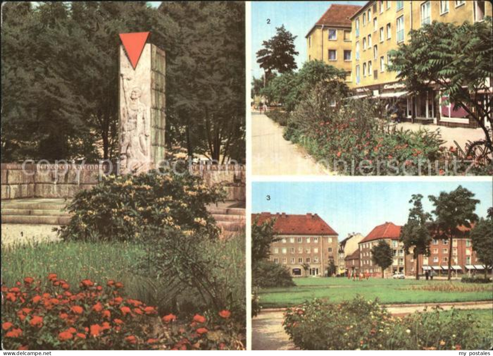 Niesky VVN Denkmal Zinssendorfplatz
