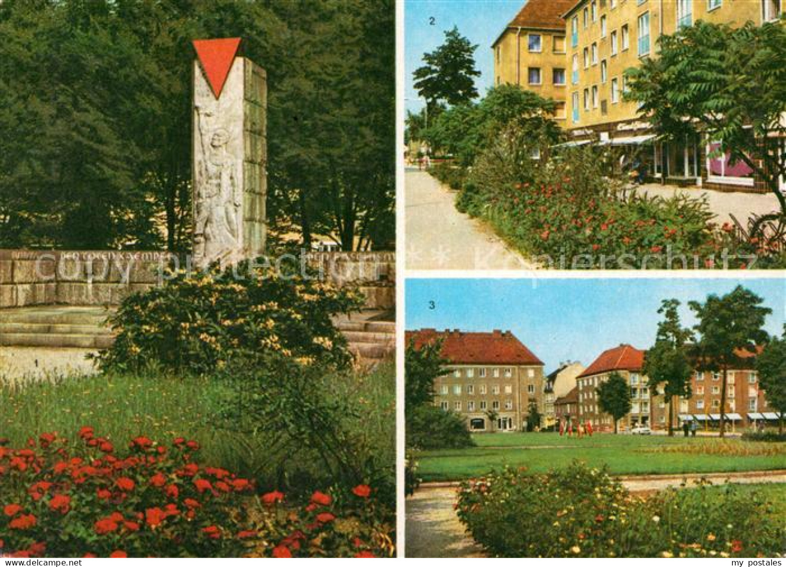 Niesky VVN Ehrenmal Strasse der Befreiung Zinssendorfplatz