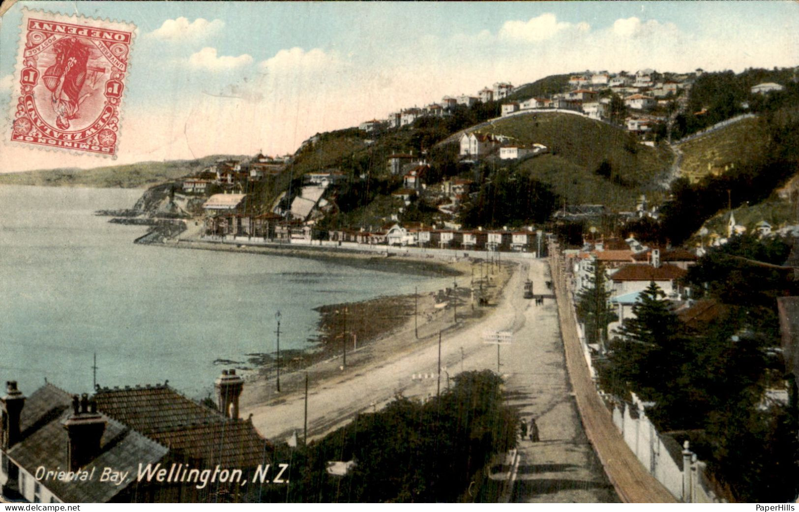Nieuw-Zeeland New Zealand - Wellington - Oriental Bay