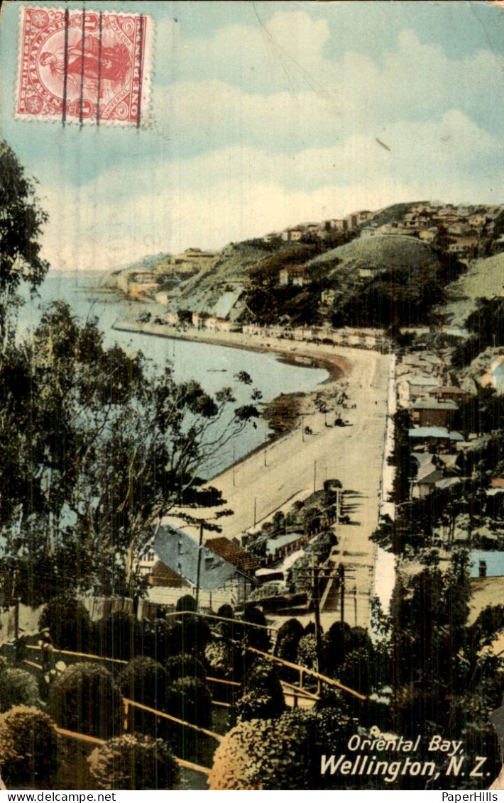 Nieuw-Zeeland New Zealand - Wellington - Oriental Bay