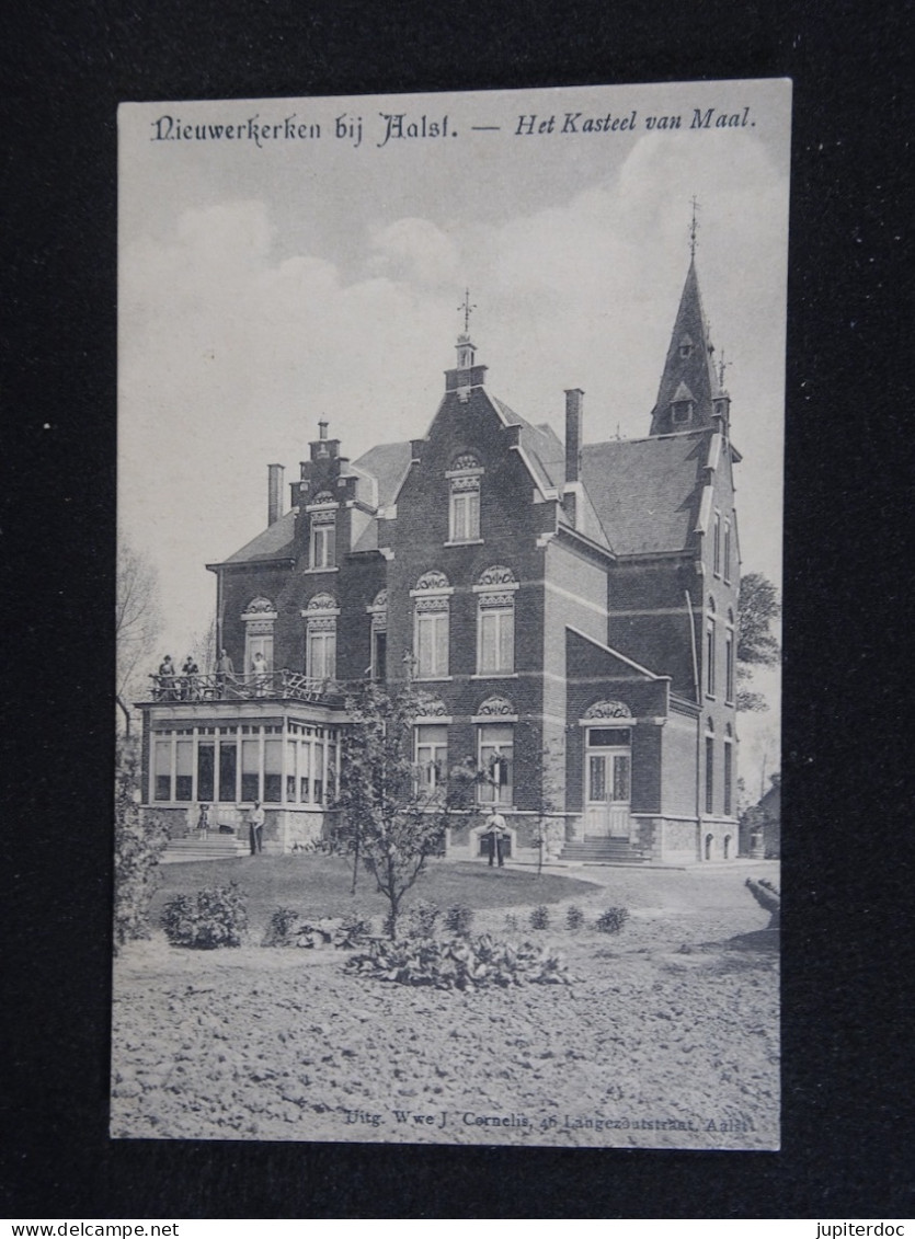 Nieuwerkerken bij Aalst Het Kasteel van Maal.