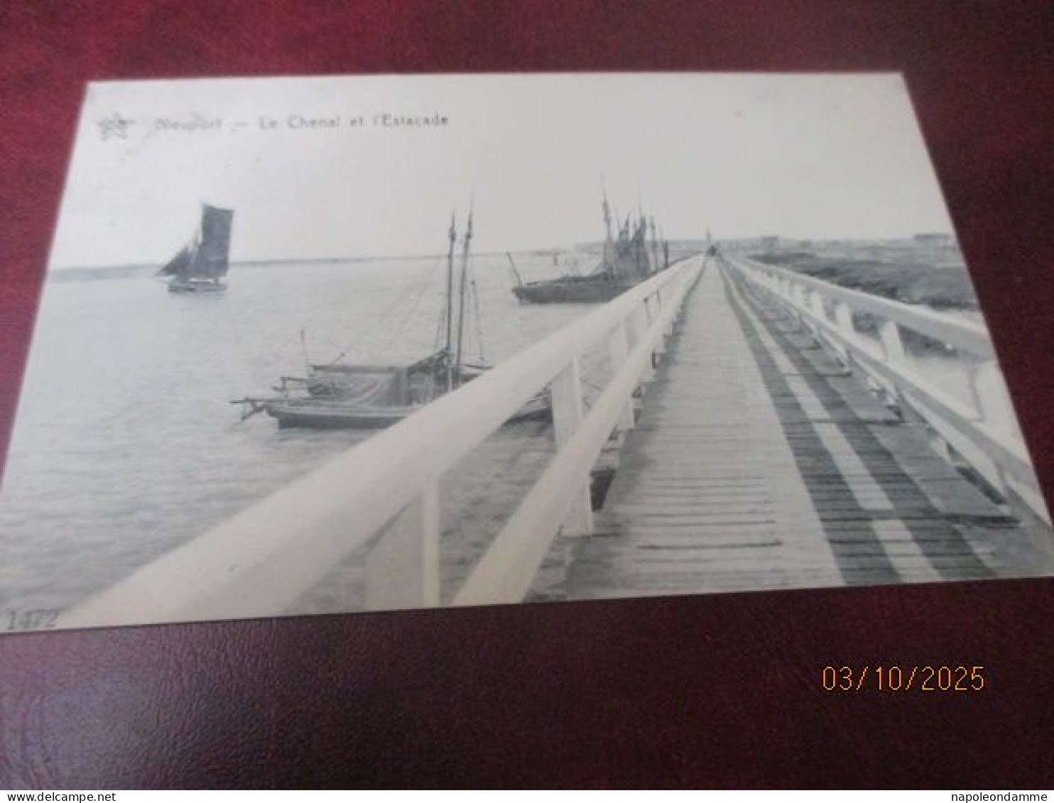 Nieuwpoort, Le Chenal et l'Estacade