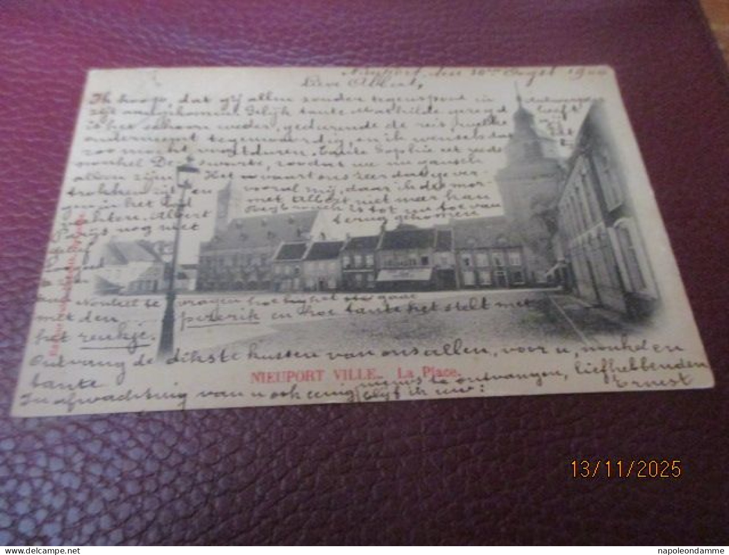 Nieuwpoort Ville, La Place