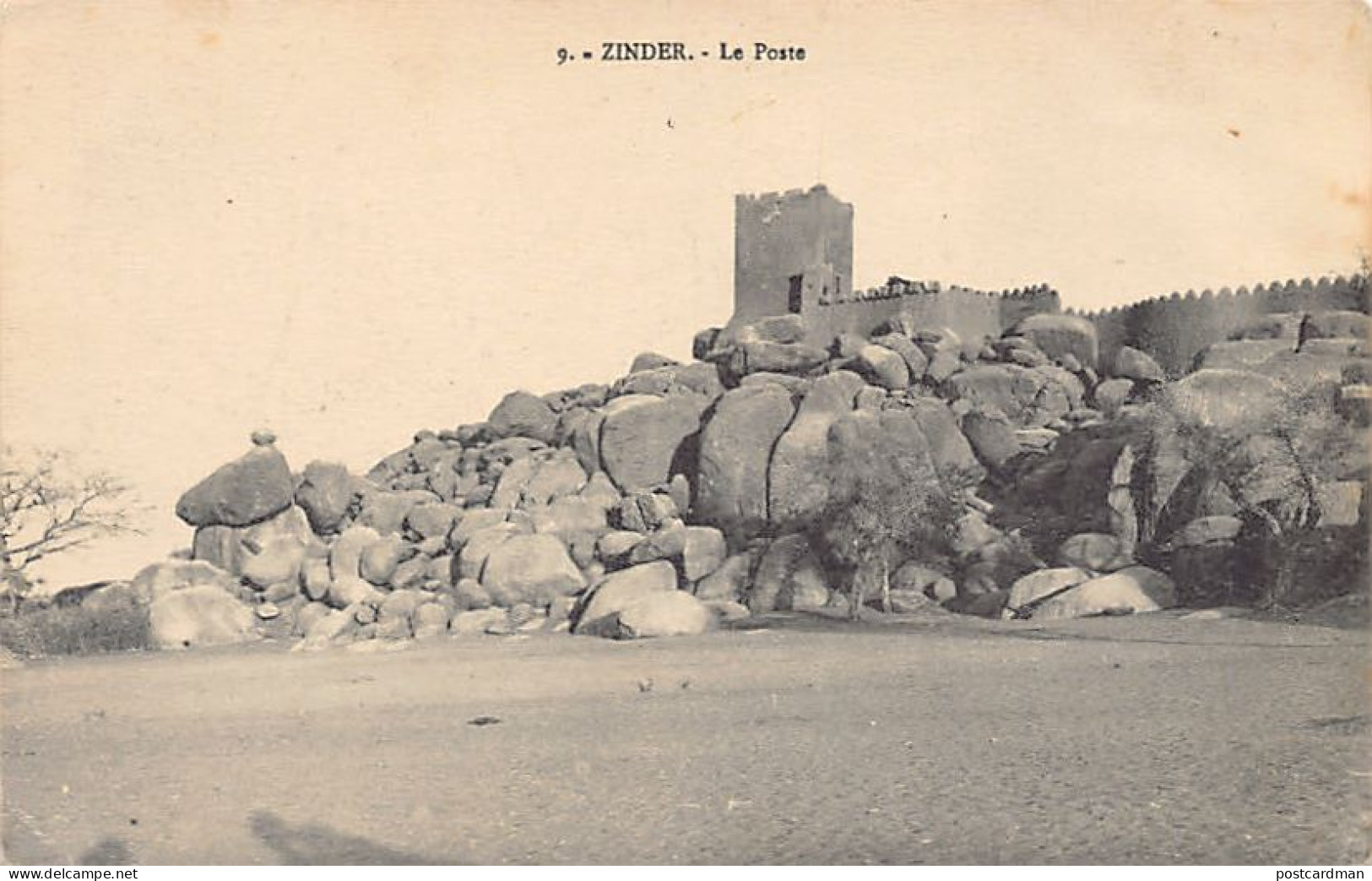 Niger - ZINDER - Le poste - Ed. inconnu