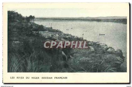 CPA Les rives du Niger Soudan Francais