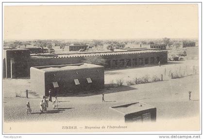 CPA NIGER - ZINDER - MAGASINS DE L'INTENDANCE