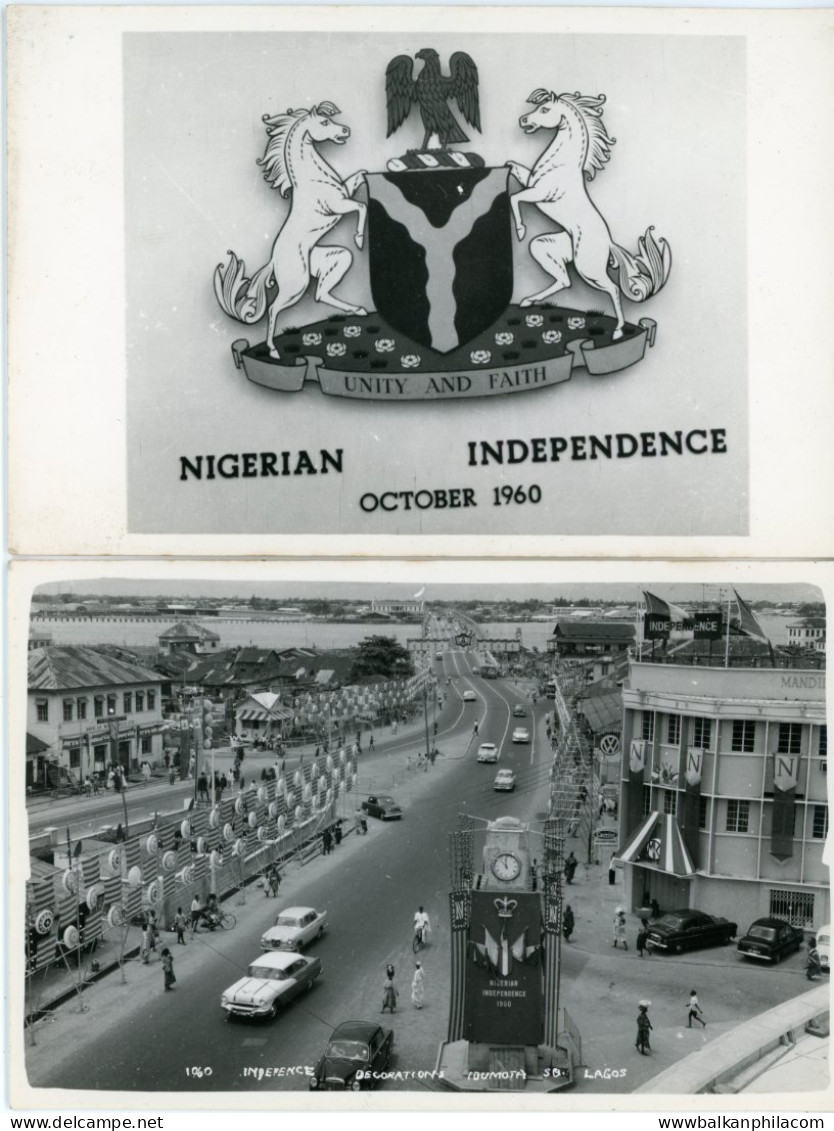 Nigeria 1960 Independence 6 Photocards