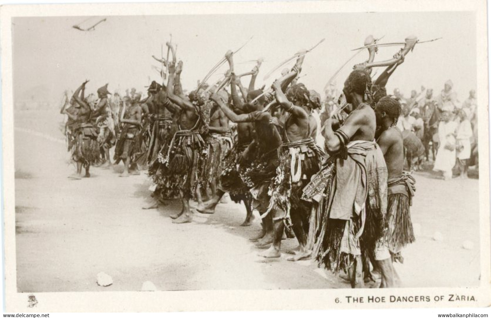 Nigeria Hoe Dancers of Zaria photocard