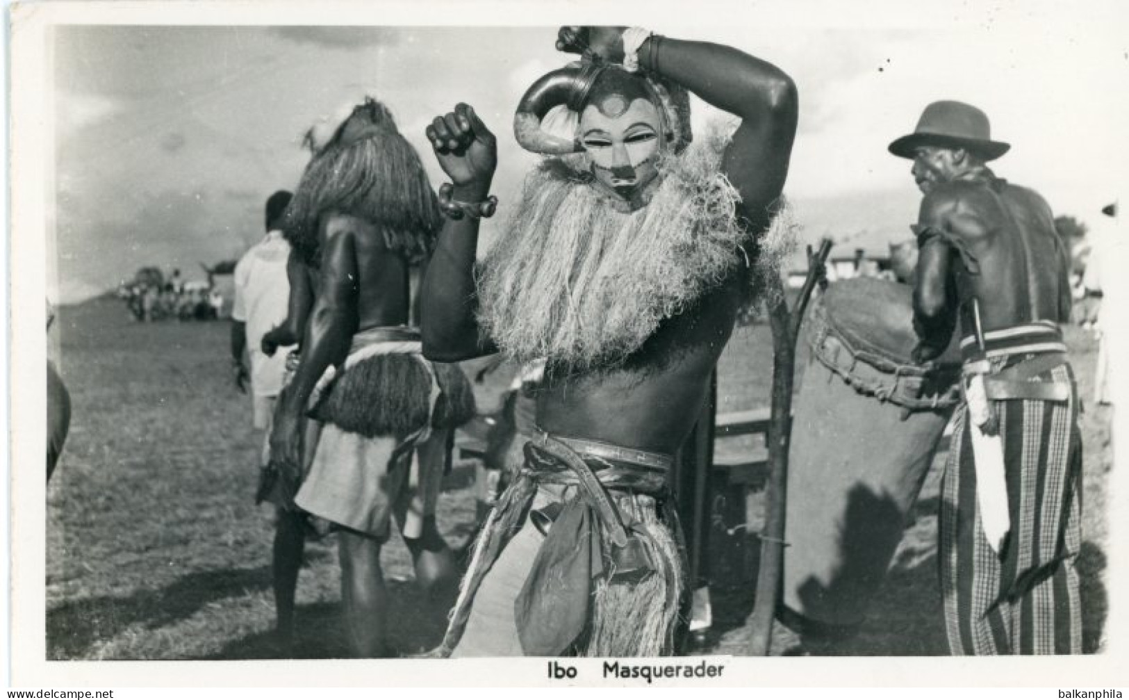 Nigeria Ibo Masquerader photocard