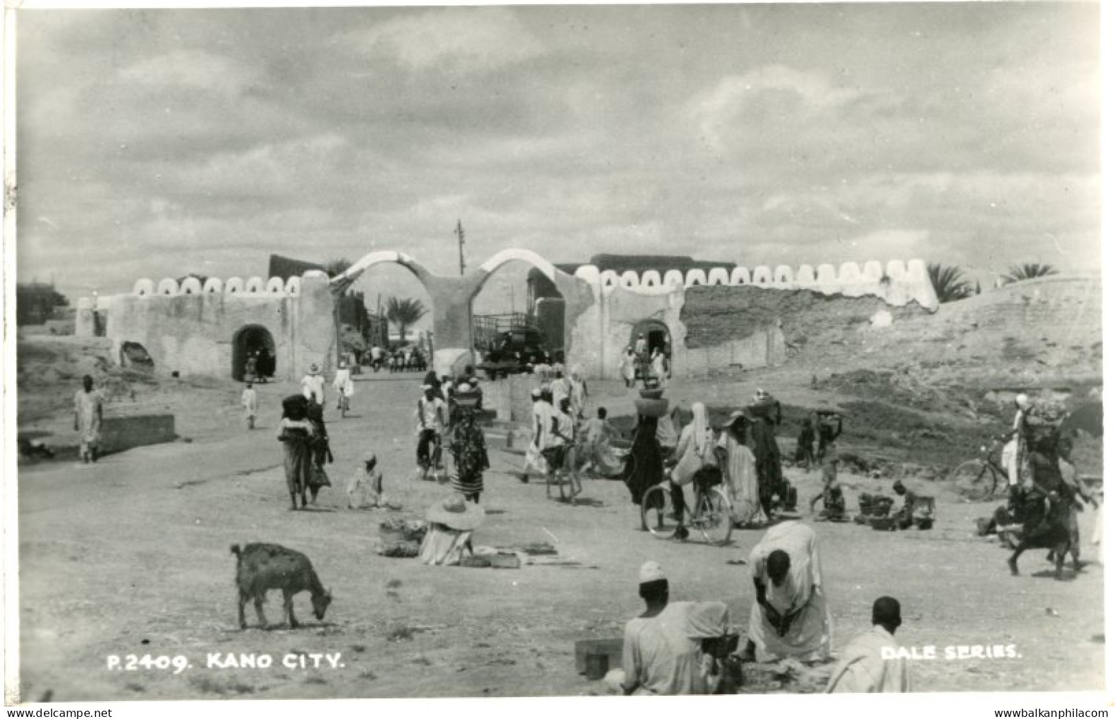 Nigeria Kano City photocard to London