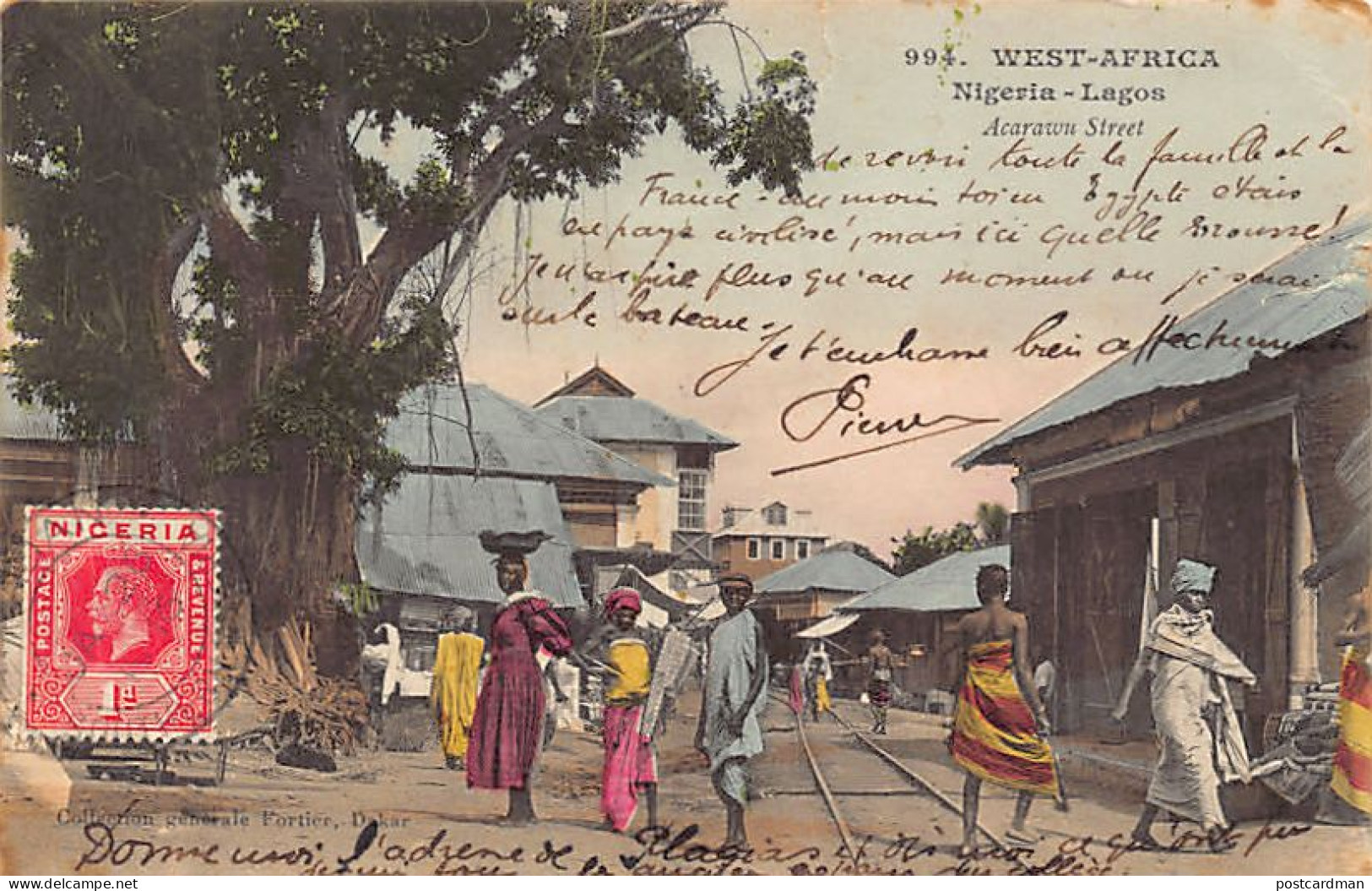 Nigeria - LAGOS - Acarawu Street - Publ. Fortier 994