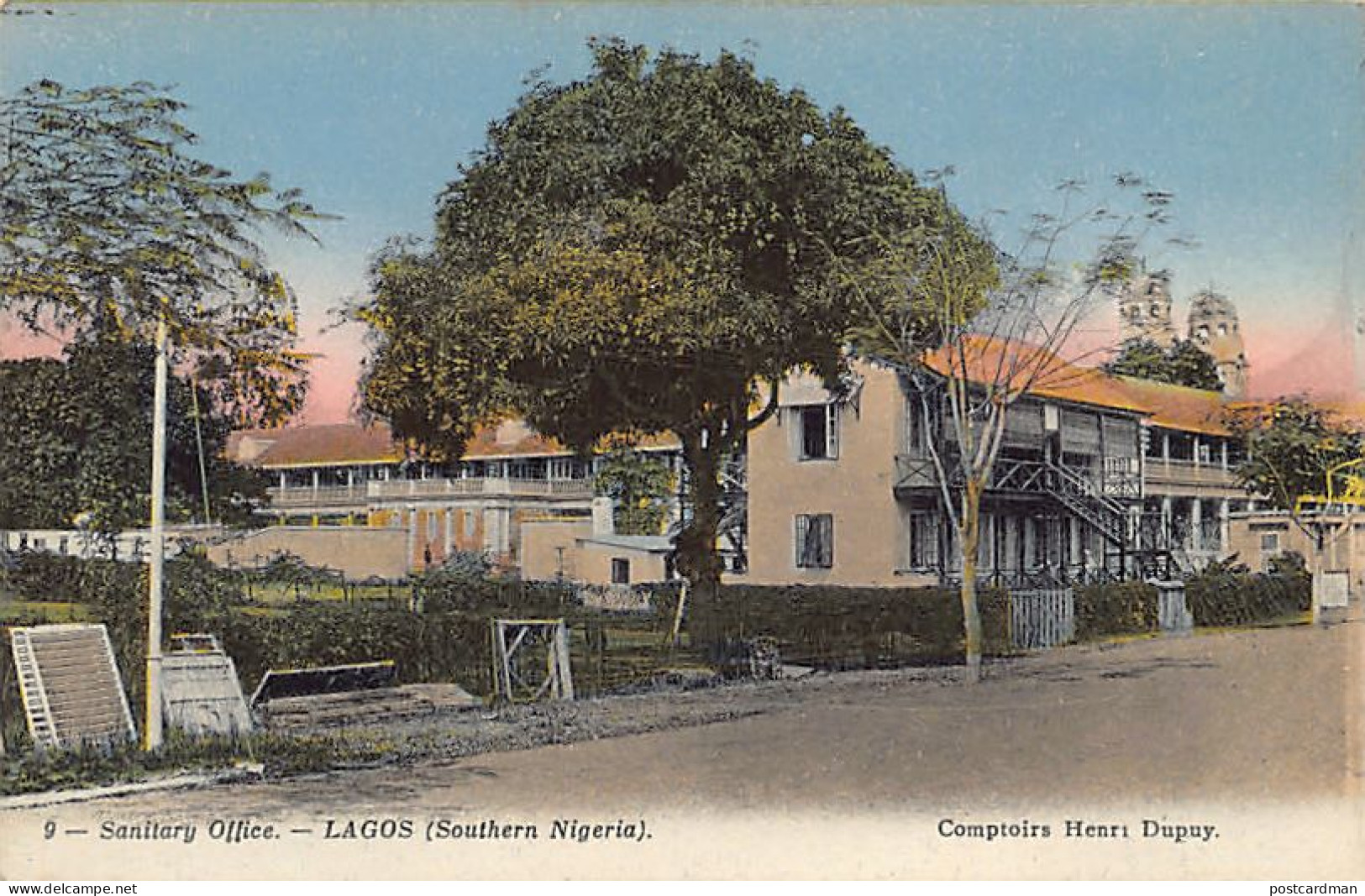 Nigeria - LAGOS - Sanitary Office - Publ. Henry Dupuis 9