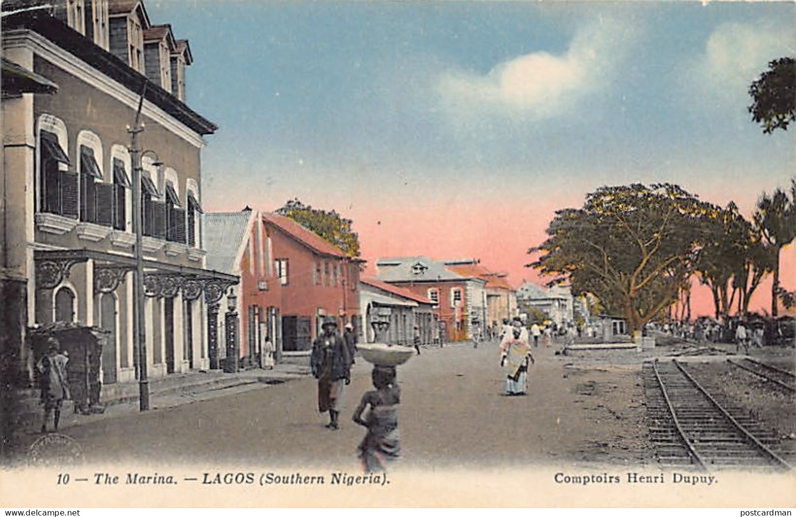 Nigeria - LAGOS - The Marina - Publ. Comptoirs Henri Dupuy 10