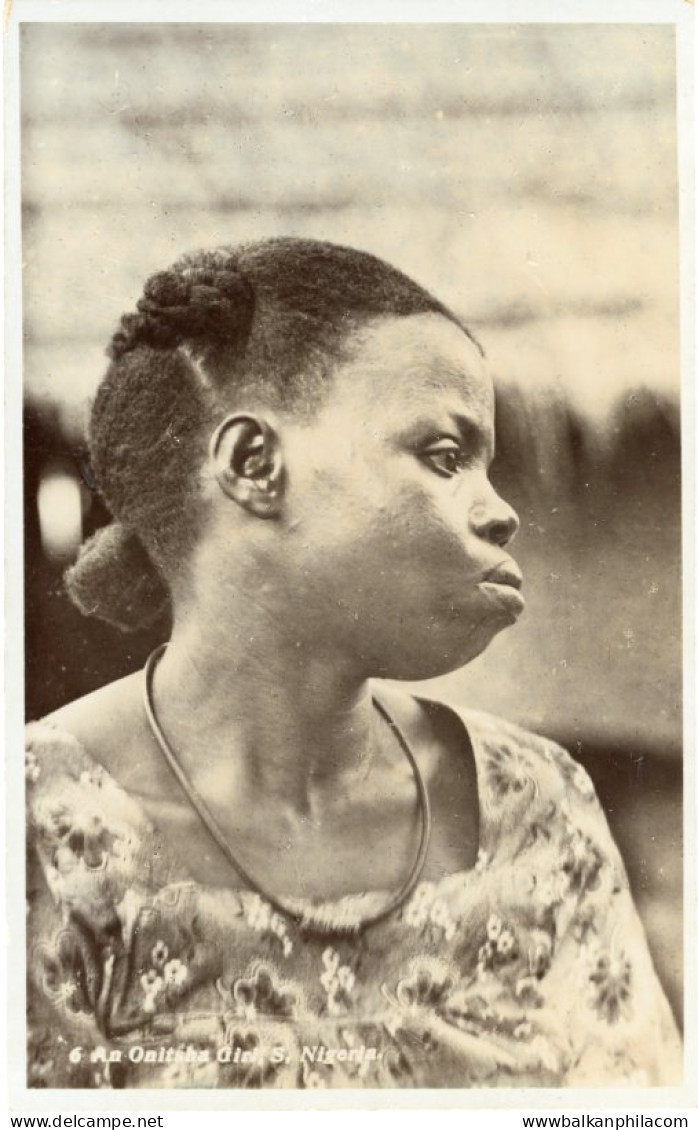 Nigeria Onitsha Girl photocard