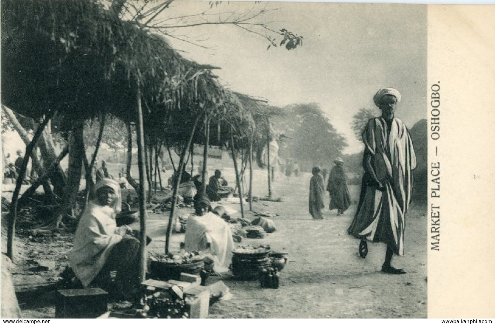 Nigeria Oshogbo Market Place